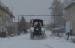 На улицах поселка