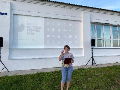 В Сластухе киновечер объединил сельчан