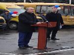 Вручение новых школьных автобусов