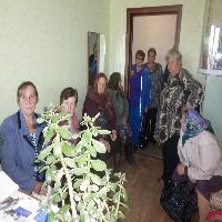 Сотрудники ПФР встретились с пенсионерами села Ивановка Екатериновского района