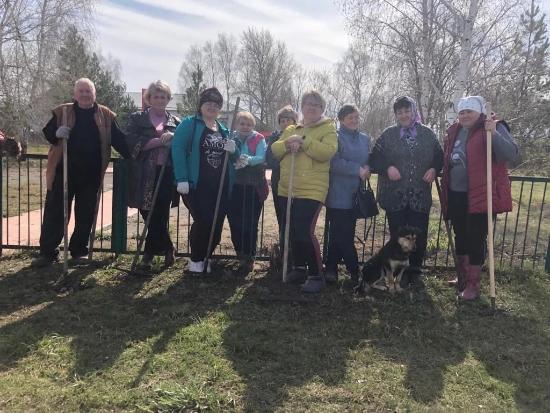 Субботник в Екатериновском районе