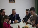 Посещение храма Депутатом Саратовской Областной Думы Санинским А.П.