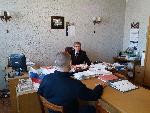 Прием граждан депутатом Екатериновского Районного Собрания А.Устиновым